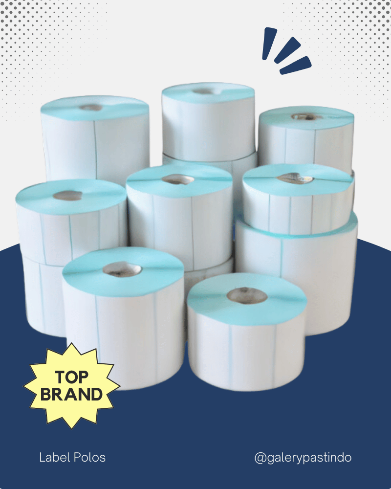 label stiker polos pastindo label stiker