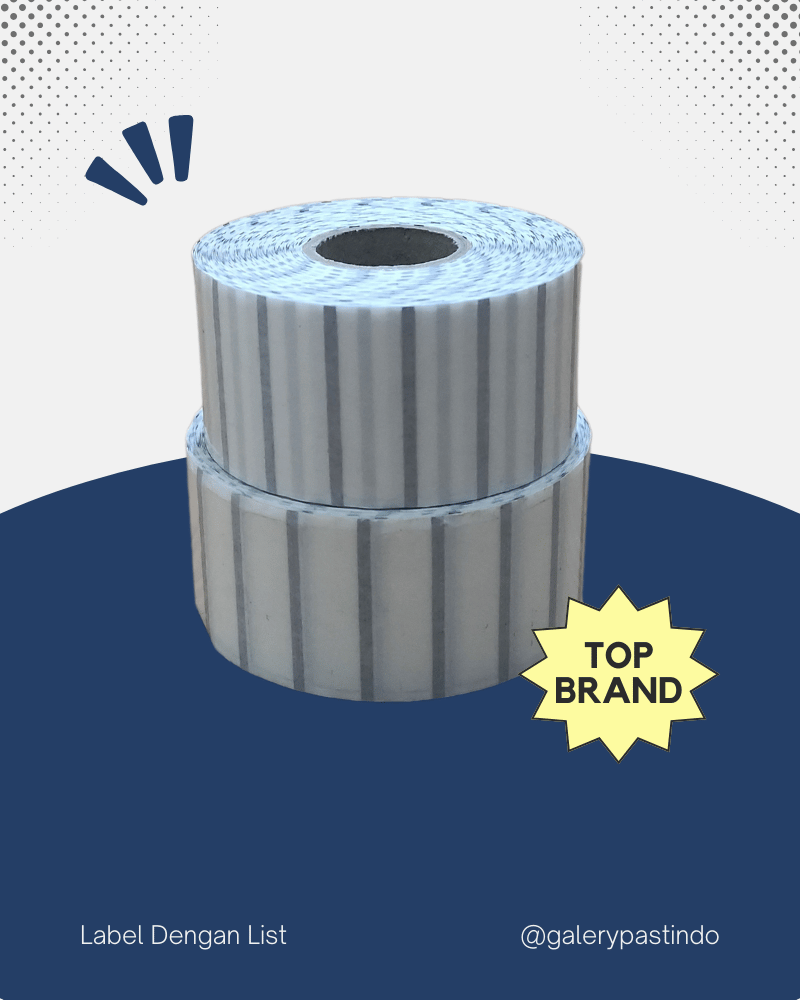 label transparan black mark pastindo label stiker