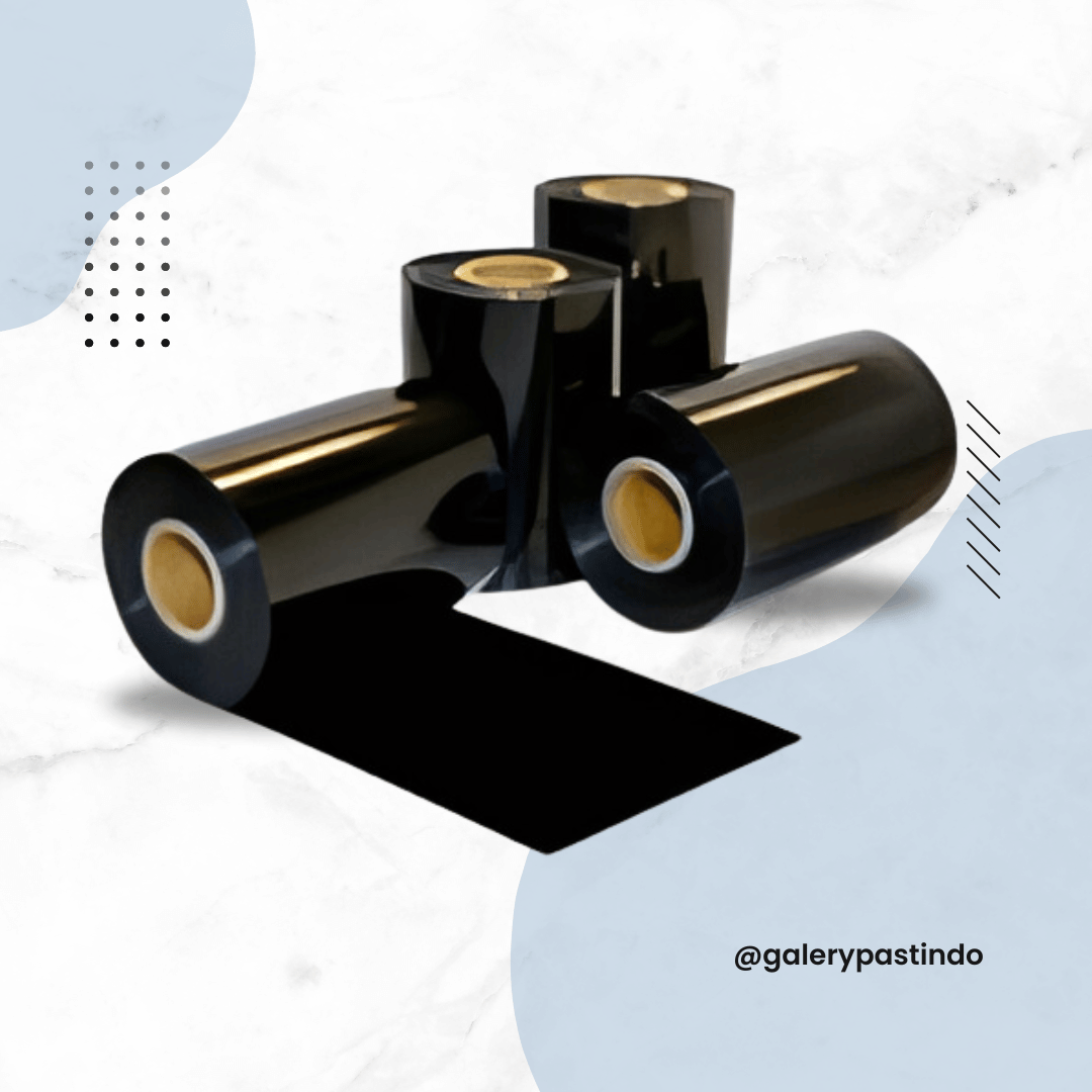 ribbon wax pastindo label stiker